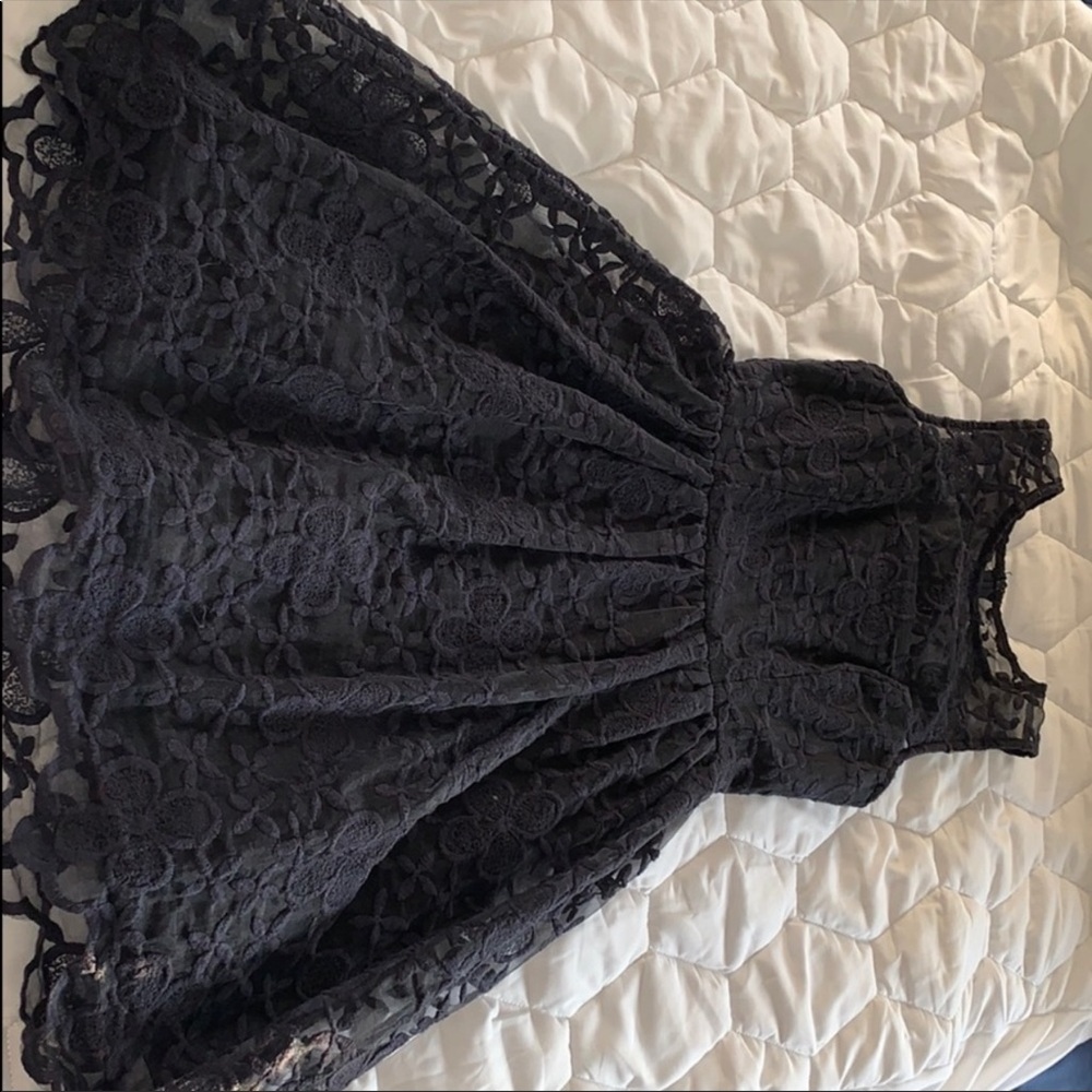 Navy blue dress